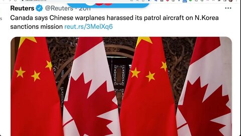加拿大稱在執行對北韓騷擾任務時被中國戰機騷擾
