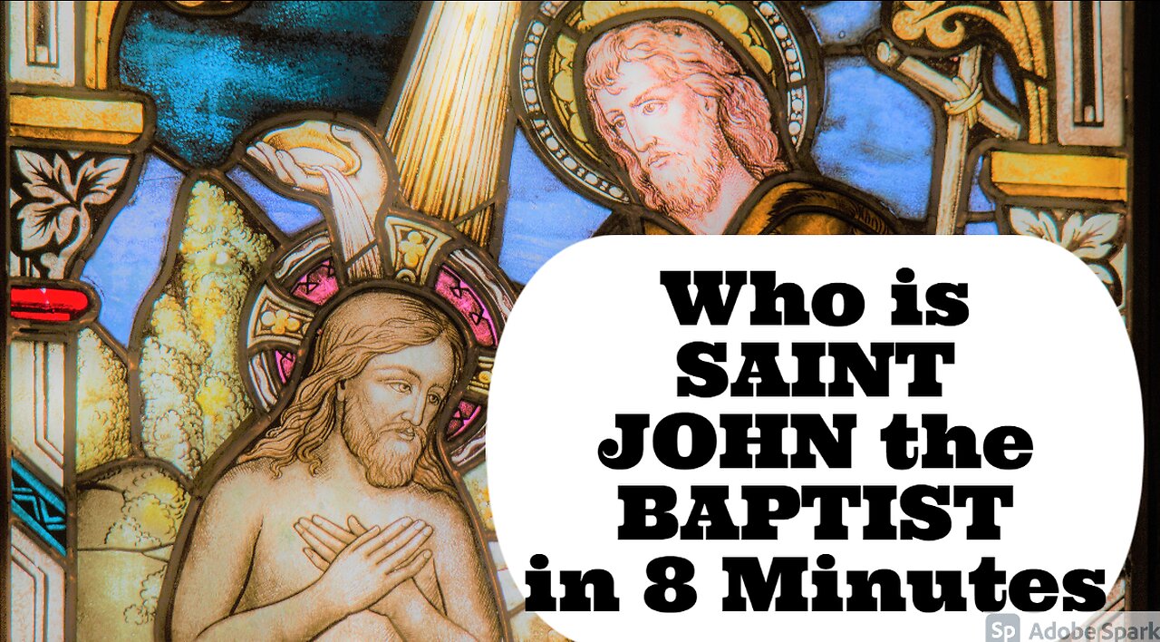 Saint John the Baptist Biography 🙏 Who is St John the Baptist 🙏from the Bible 🙏 a Cousin of Jesus