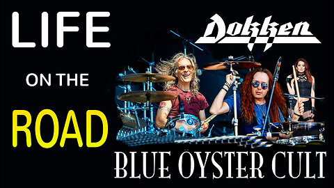 Dokken & Blue Oyster Cult Drummers, Walking Naked in Public & The Cow Bell Comedy Skit,