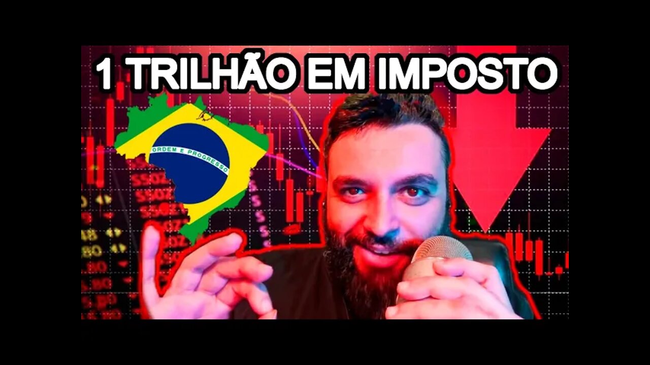 Impostômetro de 2022 chega a 1 TRILHÃO de reais