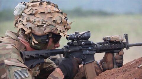 U.S. Infantry Conducts a Combined Arms Live-Fire Exercise on Schofield Barracks, Hawaii