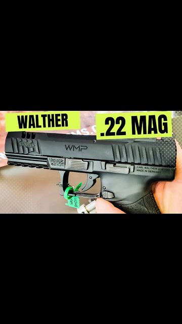 NEW .22 Mag Pistol!!! [Walther WMP] #shorts