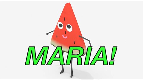 Happy Birthday MARIA! - WATERMELON Birthday Song