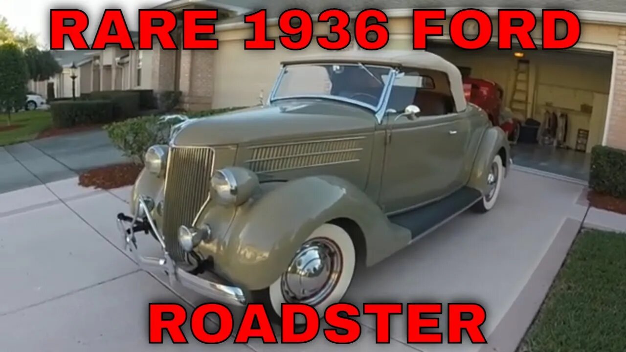 INTRODUCING OUR RARE 1936 FORD ROADSTER