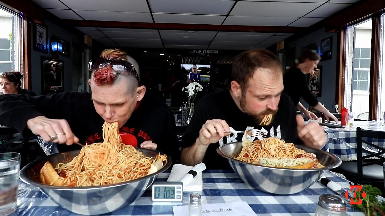 LARGEST PASTA BOWL CHALLENGE!