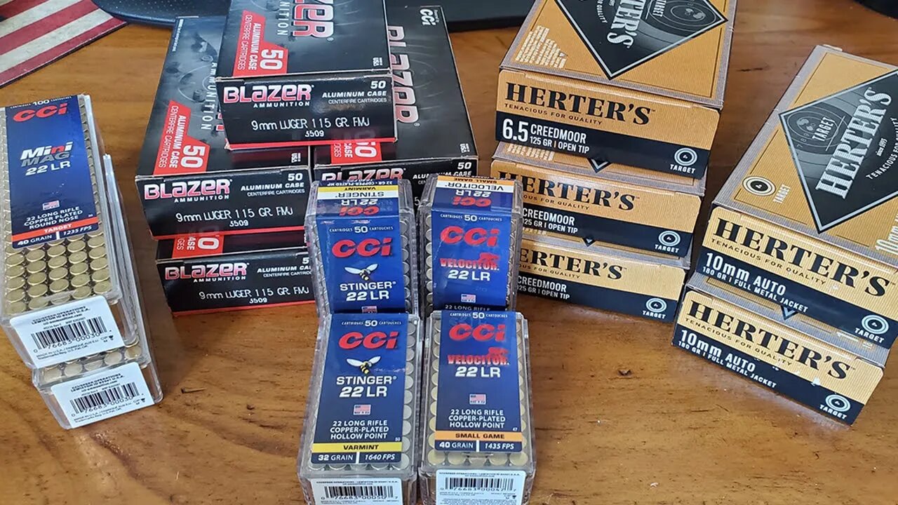 Aluminum Cased 9mm & "OVERPRICED" 10mm. Take what you can get