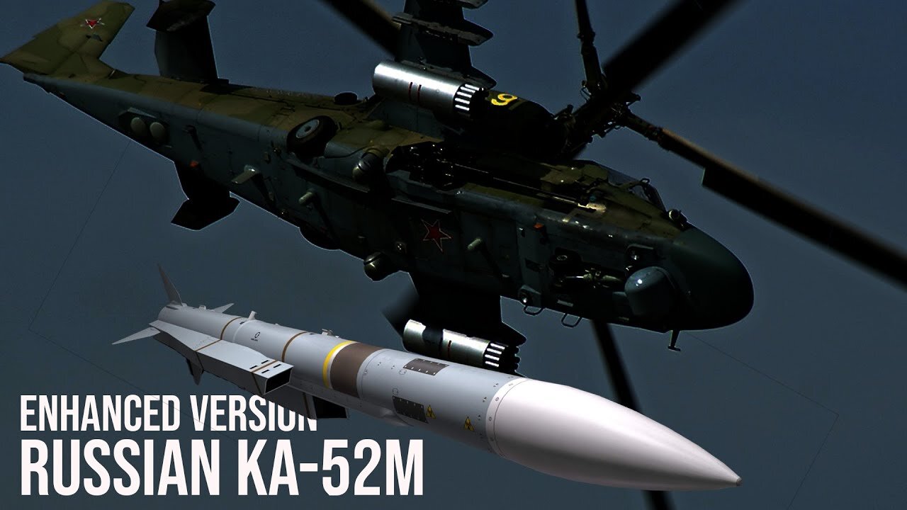 Enhanced Version Of Russia’s Ka-52M Attack Helicopter Appears, an Enemy Counteroffensive destroyer