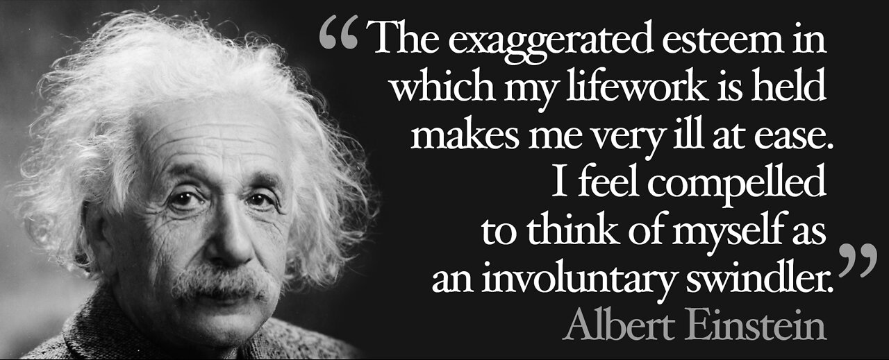 Albert Einstein was a Fraud