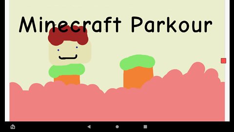 Minecraft parkour (with me) 😀