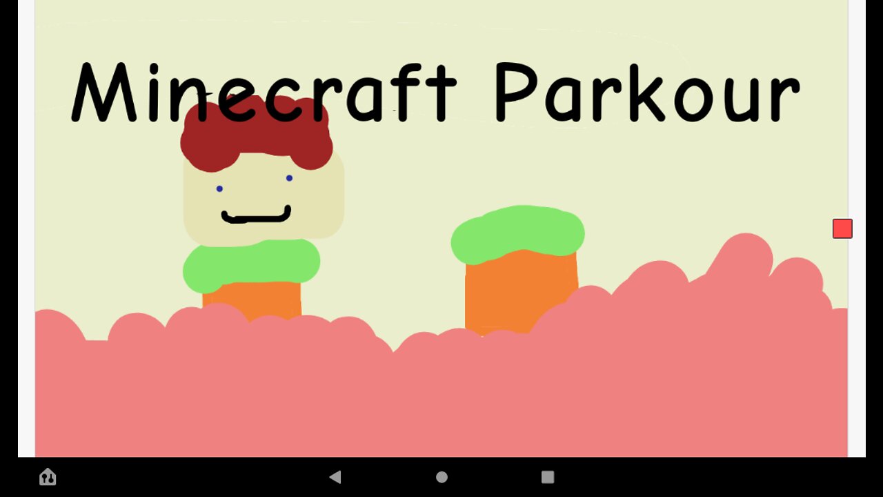 Minecraft parkour (with me) 😀