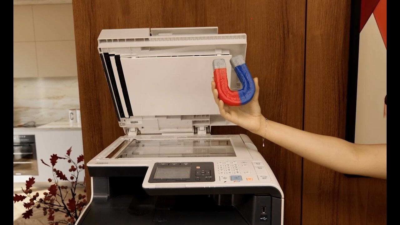What happens if you photocopy a magnet [interesting]