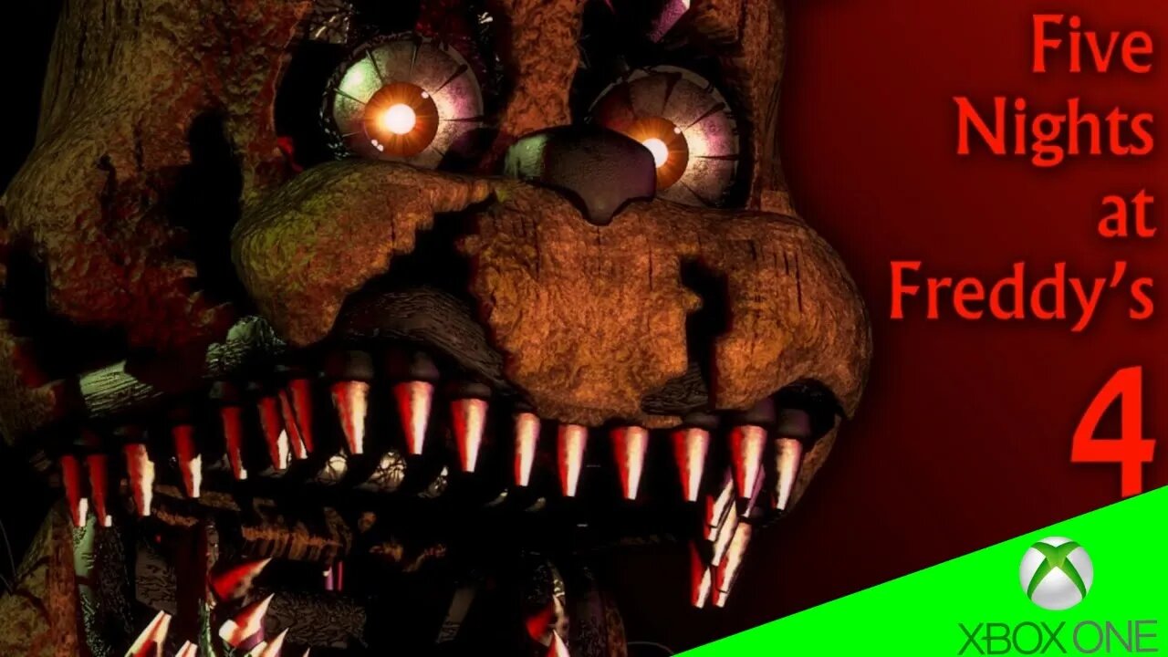 FIVE NIGHTS AT FREDDY'S 4 - TESTANDO O JOGO (XBOX ONE)