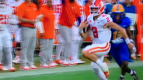 Clemson Tigers QB #2 Cade Klubnik TD 🏈50yd QB Keeper.