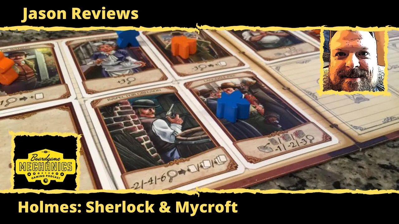 Jason's Board Game Diagnostics of Holmes: Sherlock & Mycroft