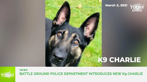 Battle Ground Police Department introduces new K9 Charlie