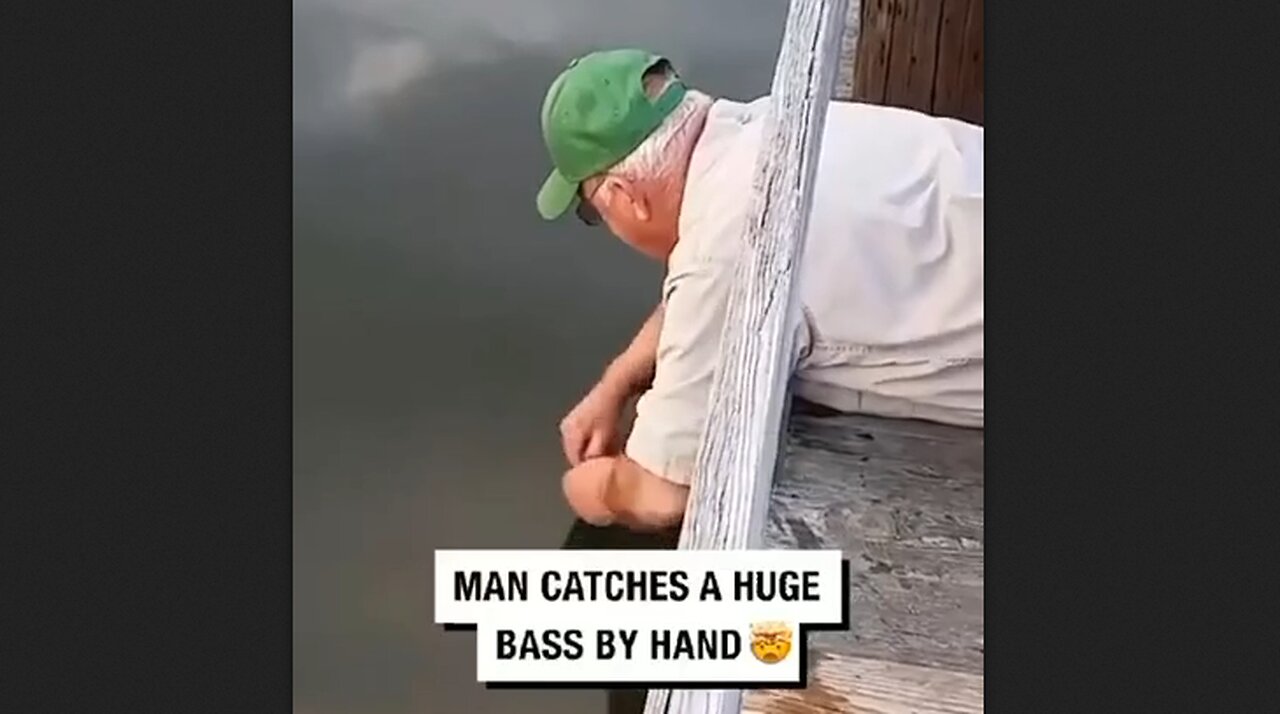 Catching A Bass Without A Pole