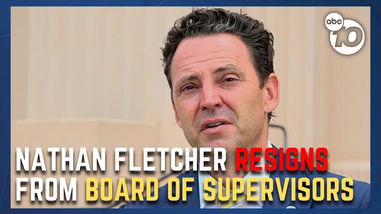 Nathan Fletcher resigns from San Diego County Board of Supervisors amid lawsuit