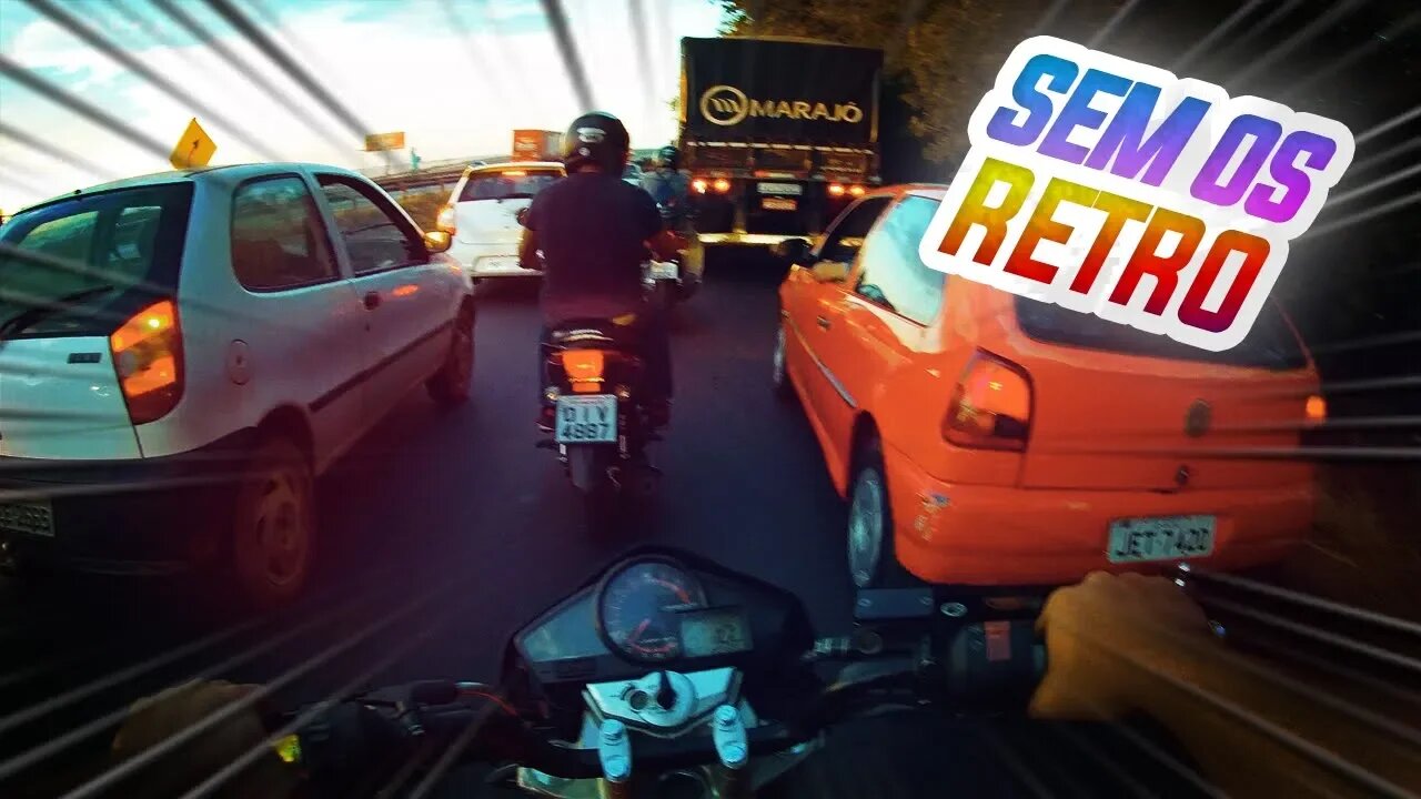SEM RETROVISOR NO ROLE! *ficou chave!*