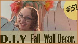 Painting My Own Fall Wall Art Decoration