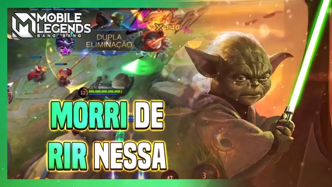 ESSA FOI A PARTIDA MAIS ENGRAÇADA QUE JOGUEI NA MINHA VIDA | Mobile Legends