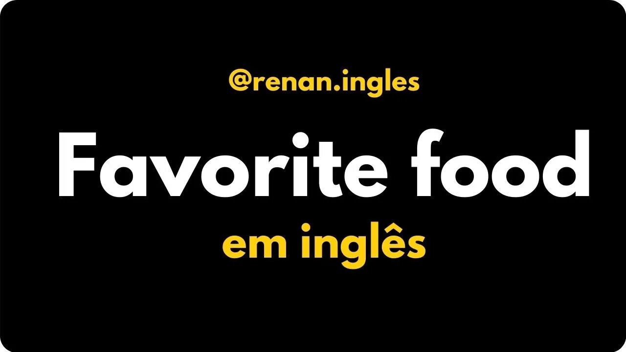 Conversation: Favorite food and restaurant