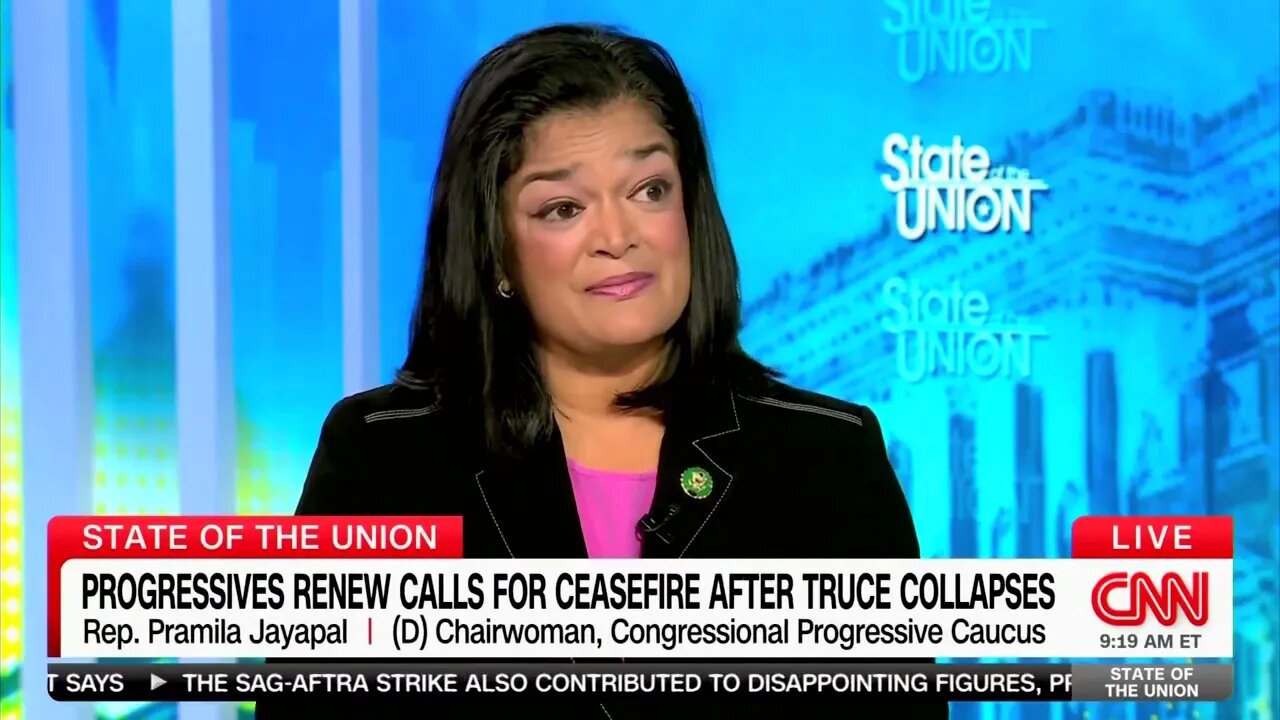 Democrat Rep Pramila Jayapal Disputes Hamas Broke Ceasefire Agreement: “It’s Very, Very Complicated”