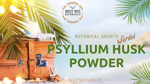 Psyllium Husk Powder, A Botanical Short