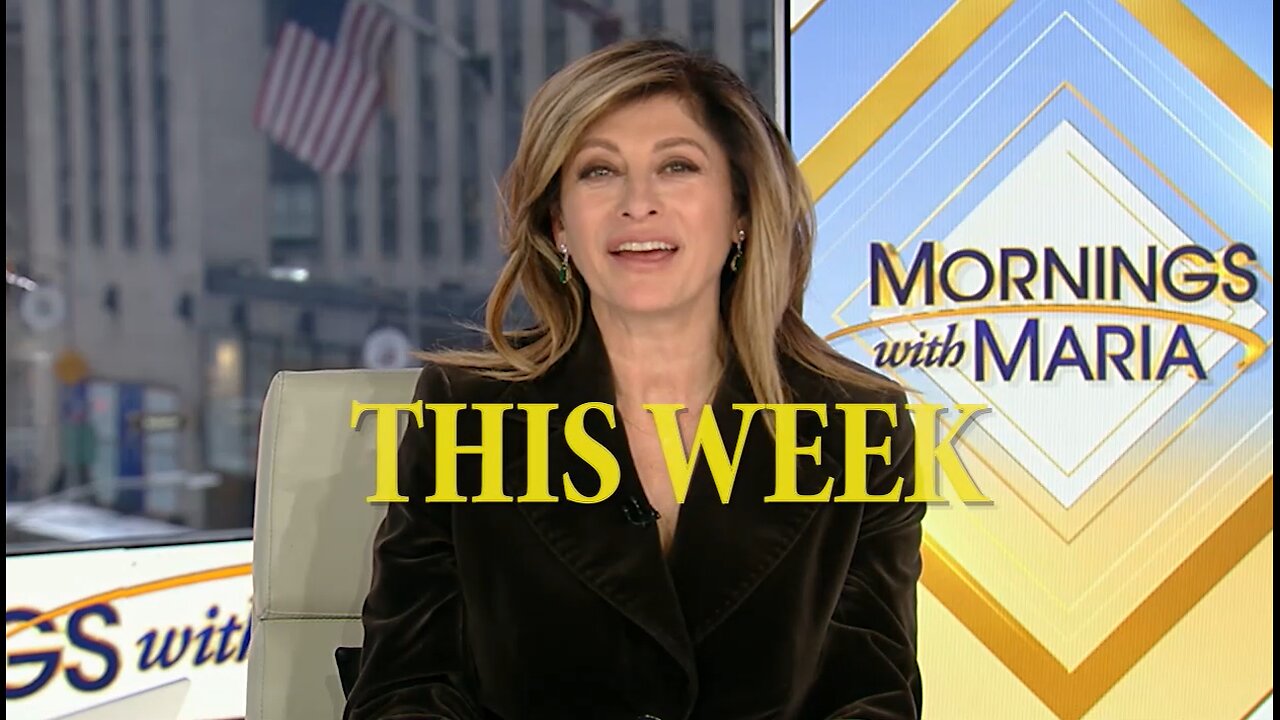 This week on the show! Mornings with Maria on Fox Business TV 6-9 AM ET
