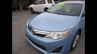 2012 TOYOTA CAMRY LE 4 CYL SEDAN