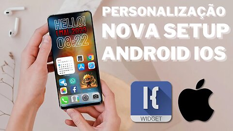 🔥Nova Setup Grafite iPhone + KWGT | HORA DE PERSONALIZAR O SEU SAMSUNG, XIAOMI, MOTOROLA