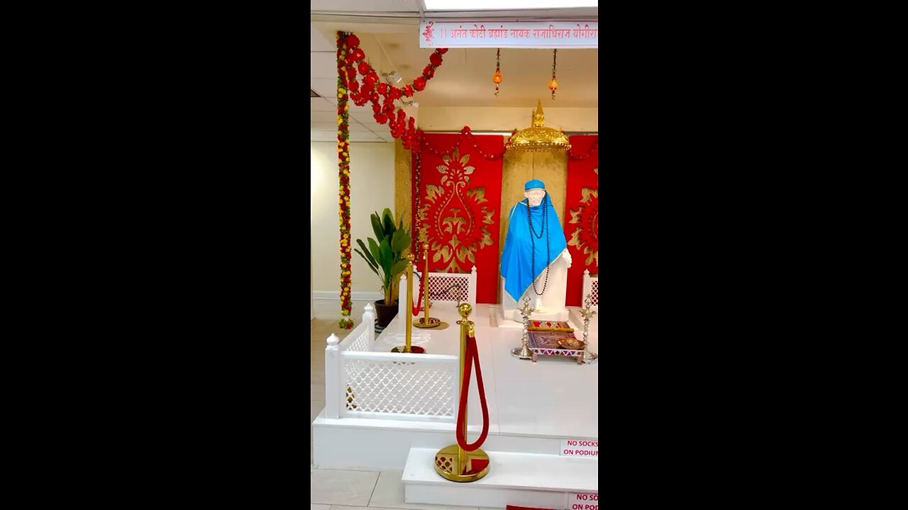 Saibaba Temple at Rolling Meadow, Illinois, USA
