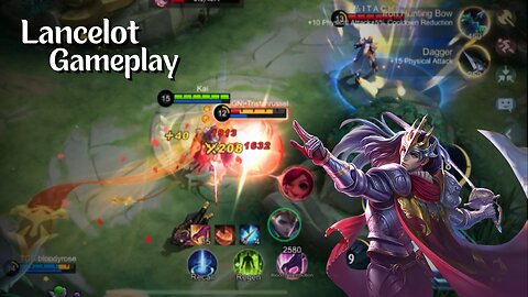 Lancelot Gameplay || Mobile Legends Bang Bang