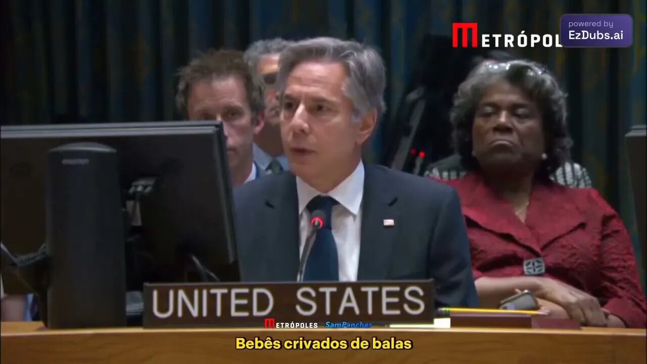EUA apresenta sua resolução na ONU que garante direito de defesa de Israel.
