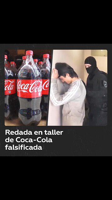 Policía realiza una redada en una planta de Coca-Cola falsificada cerca de Moscú