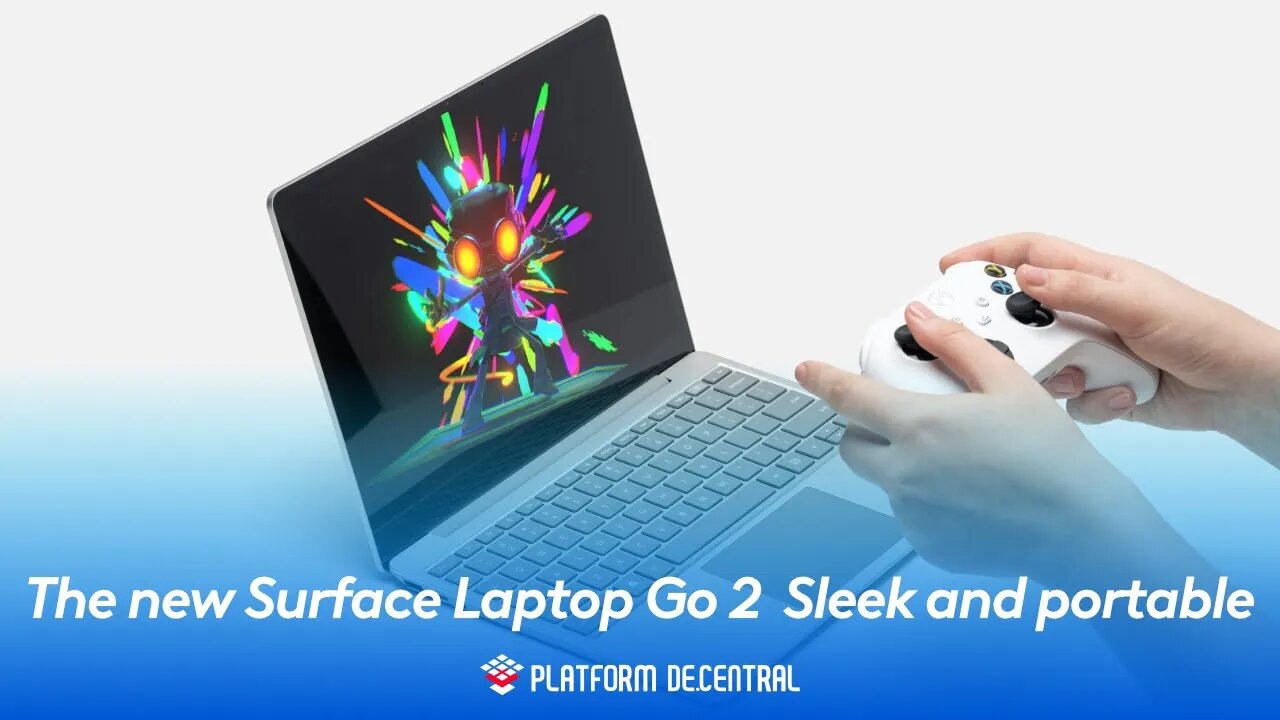 The new Surface Laptop Go 2- Sleek and portable