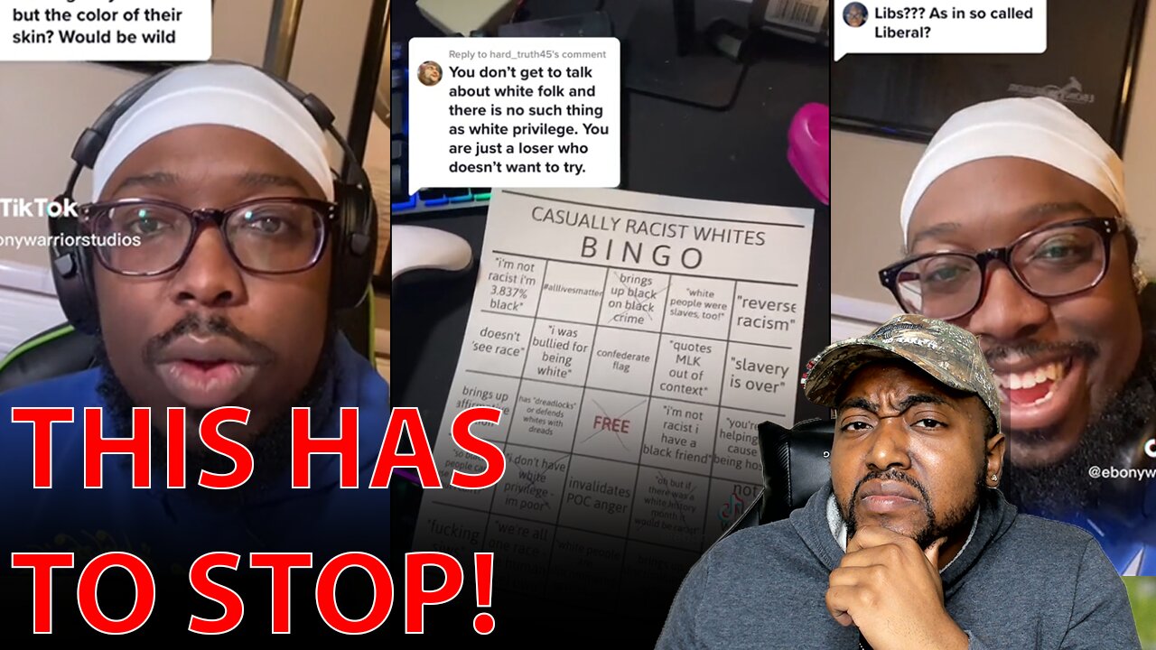 Woke Communist TikToker Claims It's Racist For White People Not To Want To Be Around Black People