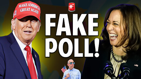 WAKE UP! The Harris Trump Iowa POLL is a LIE and Here's the Proof!