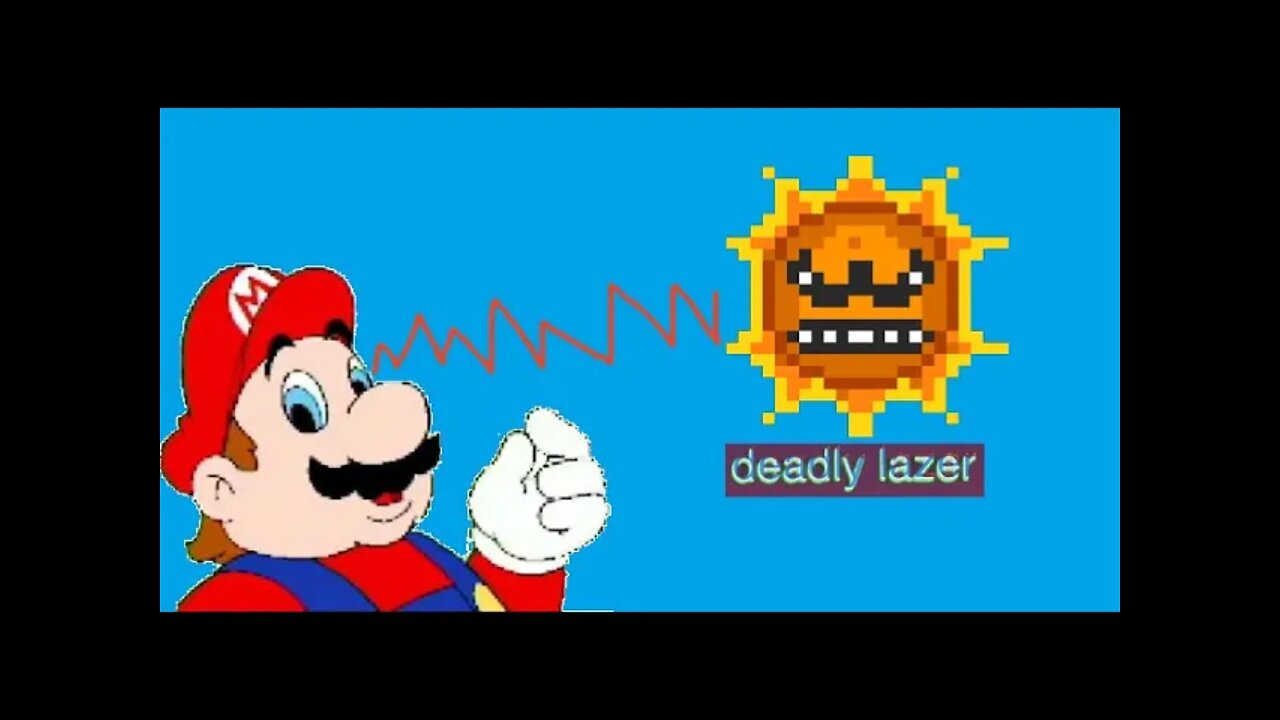 Hotel Mario Nouns Replaced With Deadly Lazer (83121A)