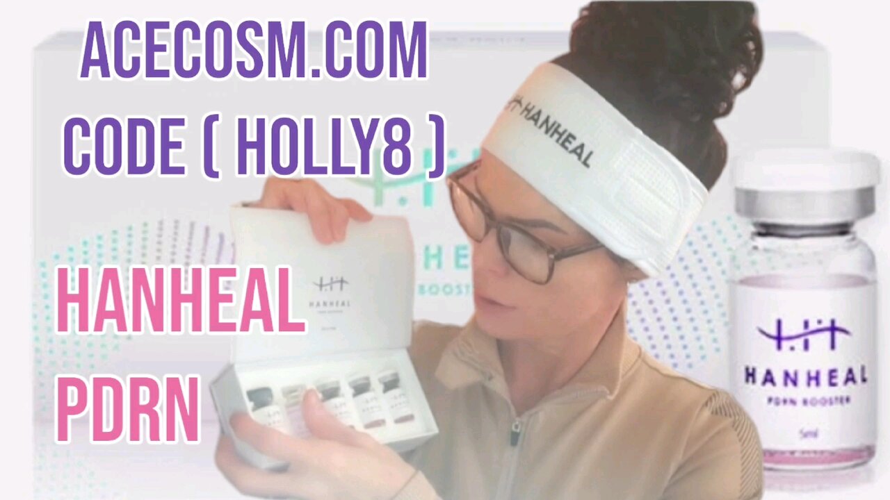 Skincare DIY Hanheal PDRN AceCosm Code ( Holly8 )