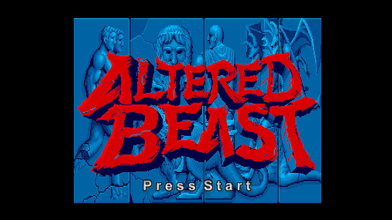 Altered Beast Arcade Gameplay