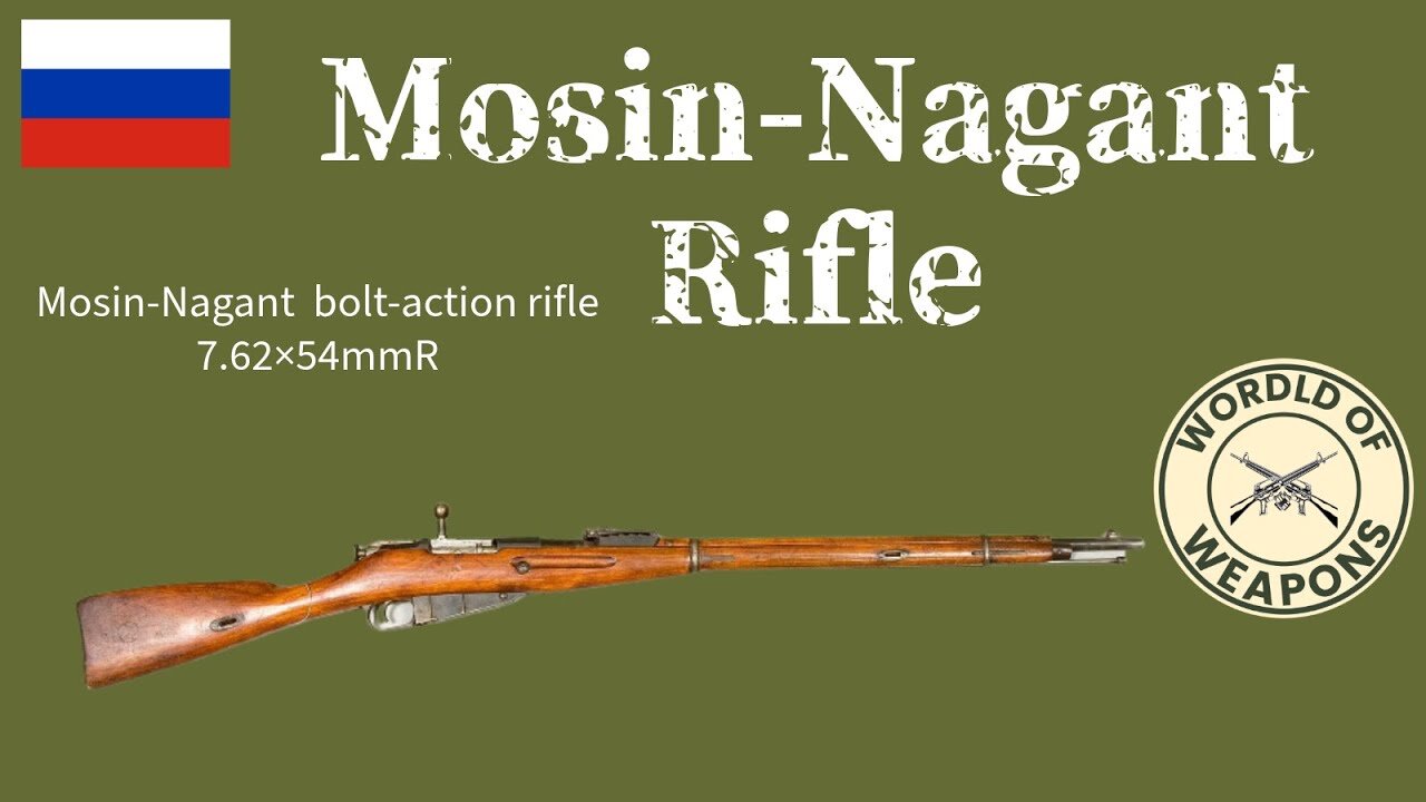 Mosin Nagant Rifle 🇷🇺 A Legend of Military History