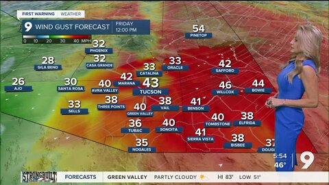 Unseasonably warm, then windy and cooler