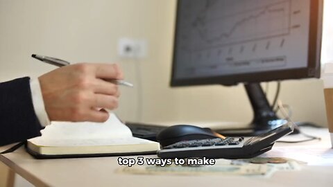 Top 3 ways to make money 2024