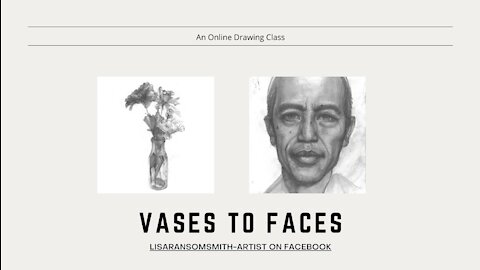 Vases to Faces: Mini Lesson 2, Blind Gesture Drawing