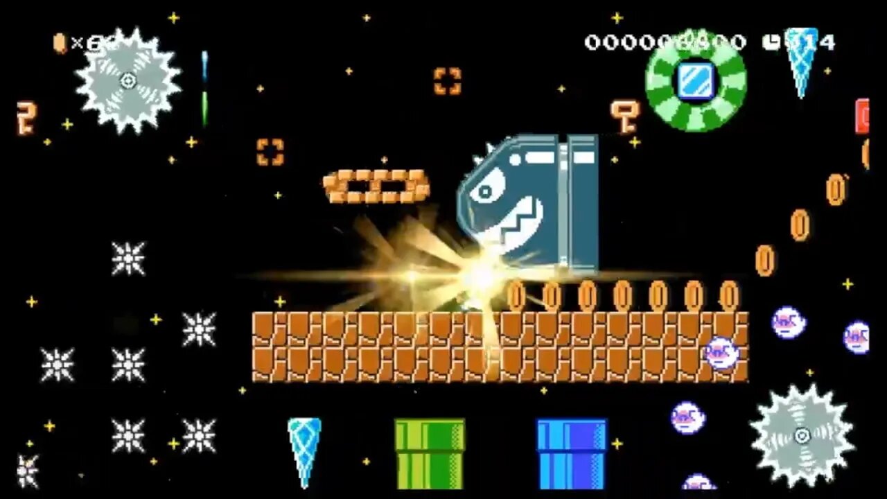 Mario Maker 2: Speed Run Levels Are Trippy