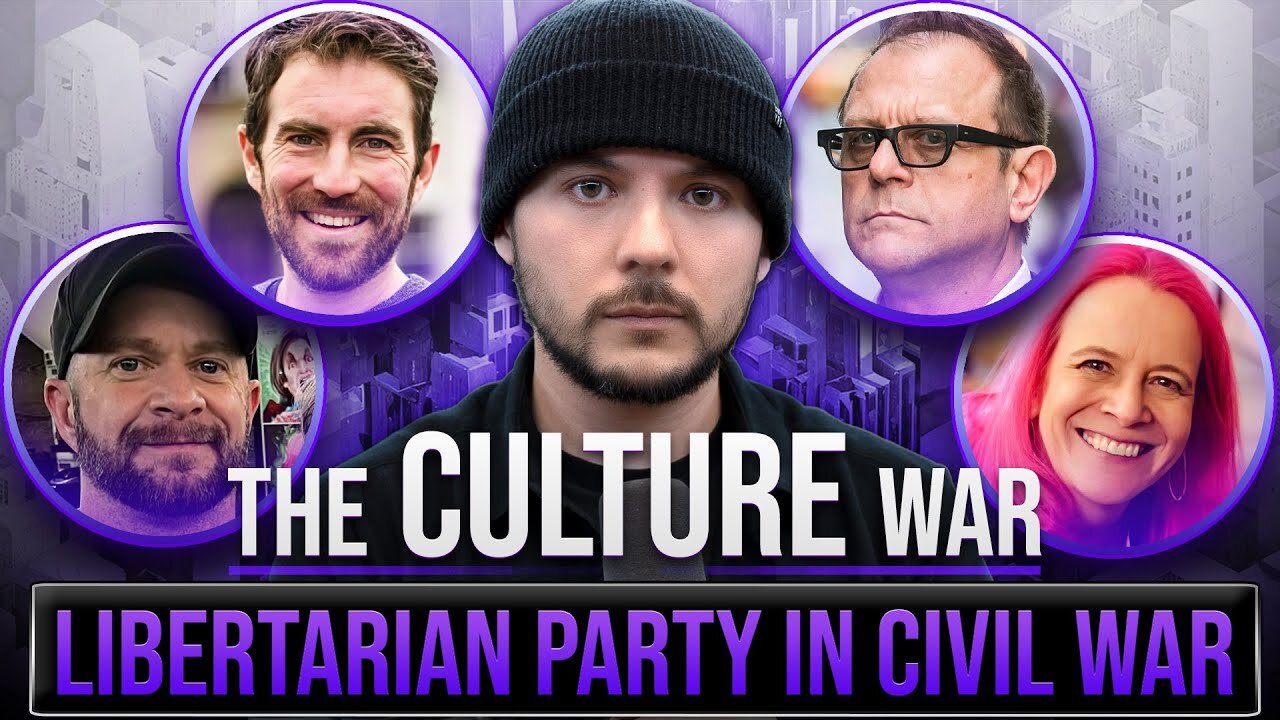 Leftist Libertarian Party Nominee REJECTED By 3 State Parties | The Culture War With Tim Pool