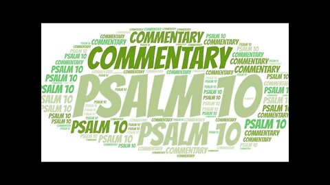 📖 READ ALONG/ STUDY SESSION PSALM 10