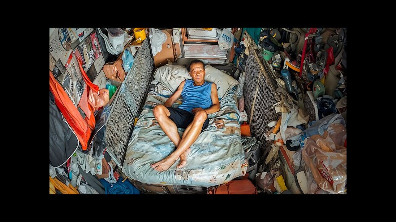 Inside Hong Kong's Coffin-Sized Apartments