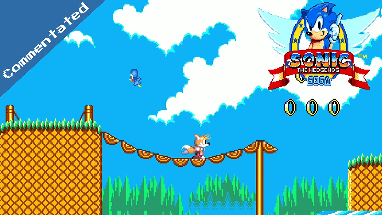 Sonic 1 SMS Remake Commentated “A Bridge too Little”