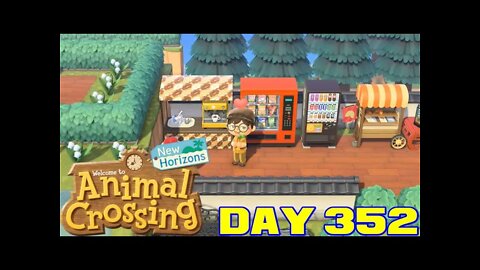 Animal Crossing: New Horizons Day 352 - Nintendo Switch Gameplay 😎Benjamillion